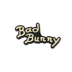 Bad Bunny Un Verano Sin Ti Reggaeton Music Album Script Logo Enamel Pin Badge